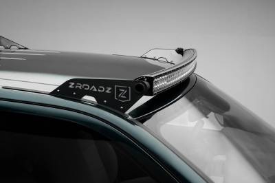 ZROADZ OFF ROAD PRODUCTS - Ram Front Roof LED Kit with (1) 50 Inch LED Curved Double Row Light Bar - PN #Z334521-KIT-C