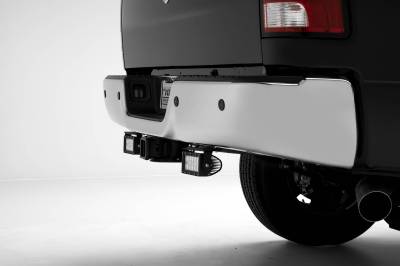 ZROADZ OFF ROAD PRODUCTS - Ram Rear Bumper LED Kit with (2) 6 Inch LED Straight Double Row Light Bars - PN #Z384521-KIT