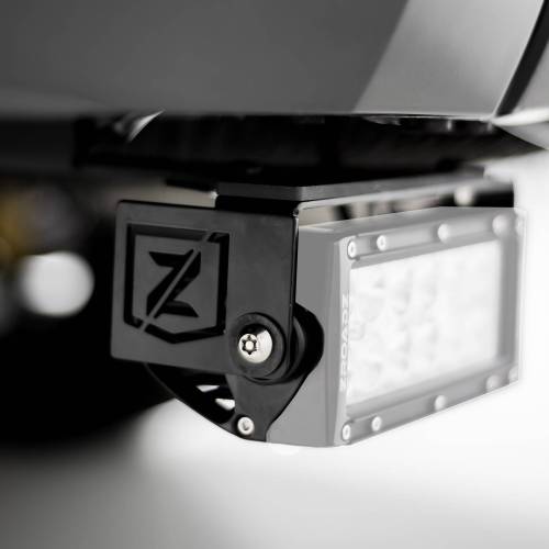 ZROADZ OFF ROAD PRODUCTS - 2014-2021 Toyota Tundra Rear Bumper LED Bracket to mount (2) 6 Inch Straight Light Bar - PN #Z389641