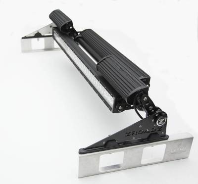 ZROADZ OFF ROAD PRODUCTS - 2015-2022 Universal Modular Rack LED Kit with (1) 30 Inch (1) 20 Inch, (2) 12 Inch LED Straight Double Row Light Bars - Part # Z350040-KIT-D