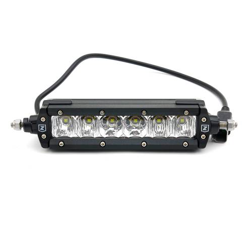 ZROADZ OFF ROAD PRODUCTS - 6 Inch LED Straight Single Row Slim Light Bar - PN #Z30S1-6-P7EJ