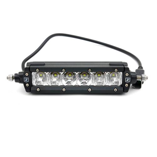 ZROADZ OFF ROAD PRODUCTS - 6 Inch LED Straight Single Row Slim Light Bar - PN #Z30S1-6-P7EJ