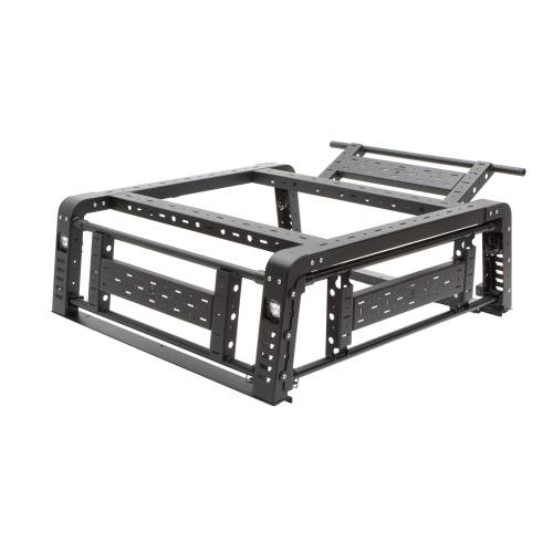 ZROADZ OFF ROAD PRODUCTS - 2019-2021 Ford Ranger Access Overland Rack With Three Lifting Side Gates - Part # Z835201