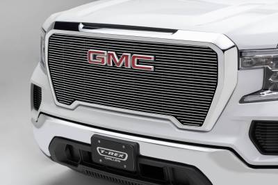 T-REX Grilles - 2019-2022 GMC Sierra 1500 Billet Grille, Polished, Aluminum, 1 Pc, Insert - Part # 20214