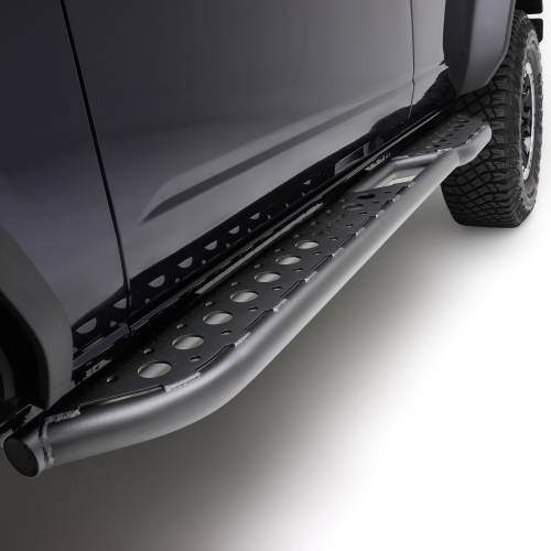 ZROADZ OFF ROAD PRODUCTS - 2021-2024 Ford Bronco TrailX.R1 Series Rock Slider Side Steps for 4 Door Model- PN# Z745401