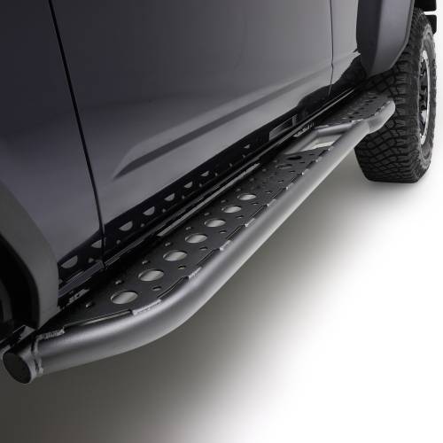 ZROADZ OFF ROAD PRODUCTS - 2021-2024 Ford Bronco TrailX.R1 Series Rock Slider Side Steps for 4 Door Model- PN# Z745401