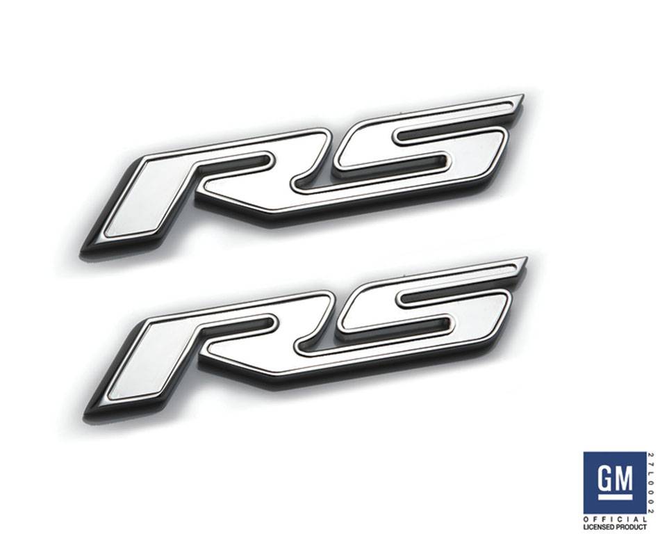 T-REX Grilles - Chevrolet Camaro Defenderworx Billet "RS" Logo - GM Licensed - Chrome - Pt # 6910032