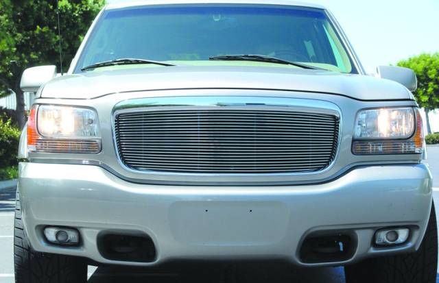 1999-2000 Escalade Billet Grille, Polished, 1 Pc, Insert, Re-use