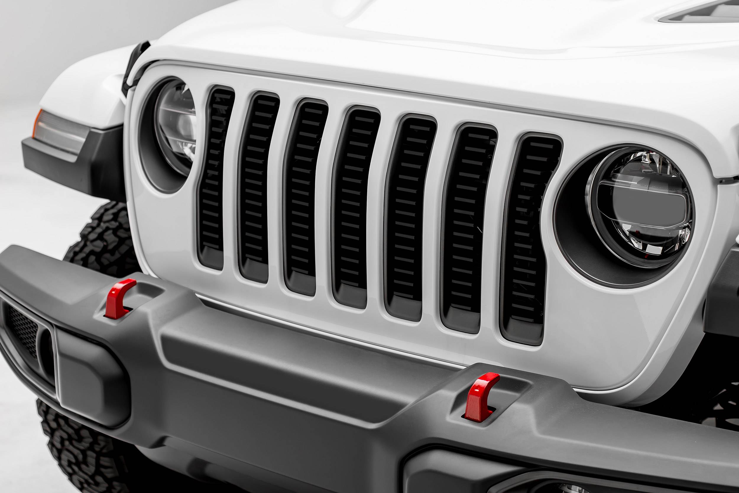T-REX Grilles - Jeep Gladiator, JL Billet Grille, Black, 1 Pc, Insert, without Forward Facing Camera - Part # 6204931
