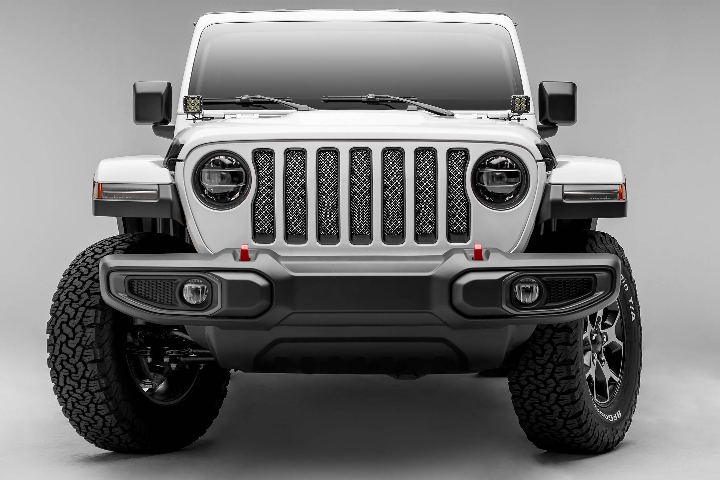 Jeep Gladiator Jl Sport Series Grille Polished 1 Pc Insert Does Not Fit Vehicles With Camera Pn