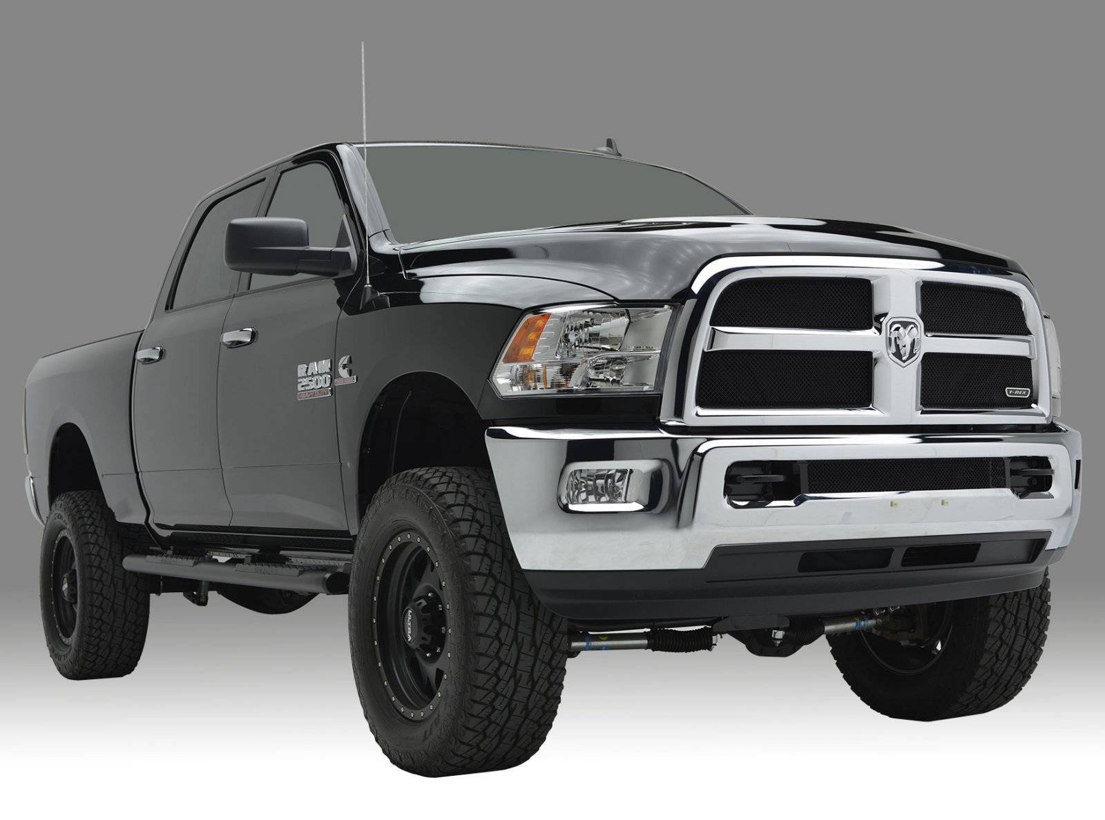 T-REX Grilles - 2013-2018 Ram 2500, 3500 Sport Grille, Black, 2 Pc, Overlay - Part # 46452