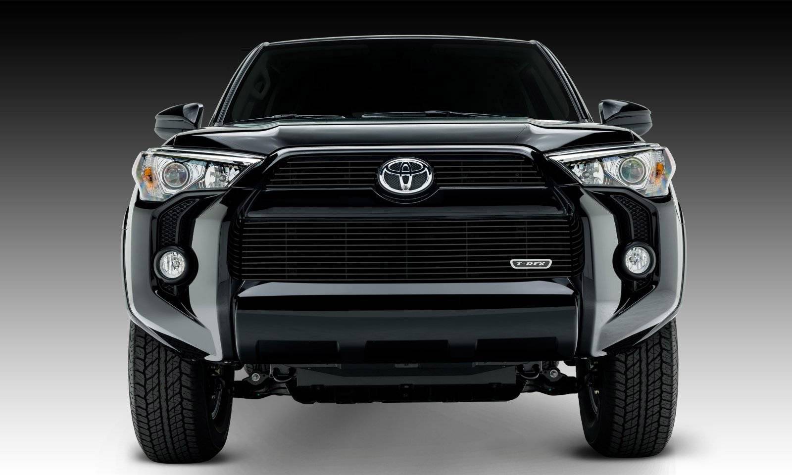 2014-2019 Toyota 4Runner Billet Grille, Black, 3 Pc, Overlay - Part # 21949B