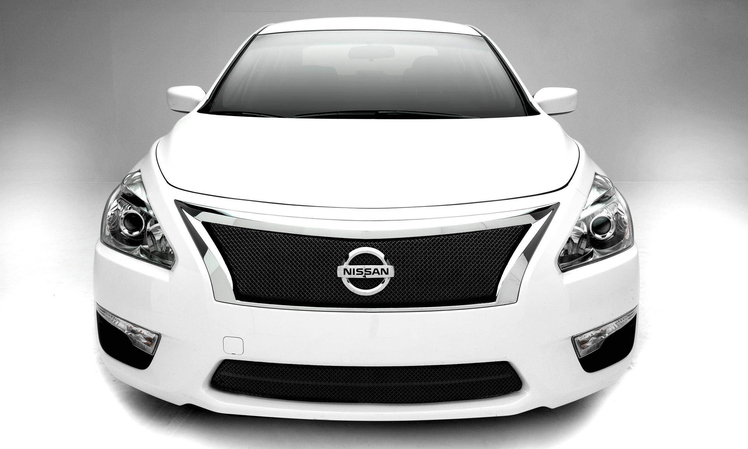 T-REX Grilles - 2013-2015 Nissan Altima, Sport Series, Formed Mesh Grille, 1 Pc, Overlay, Black - #46768