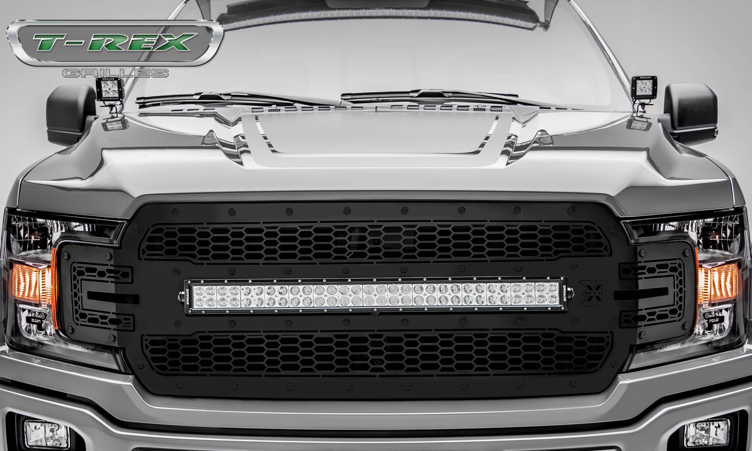 2018-2020 F-150 Stealth Laser Torch Grille, Black, 1 Pc