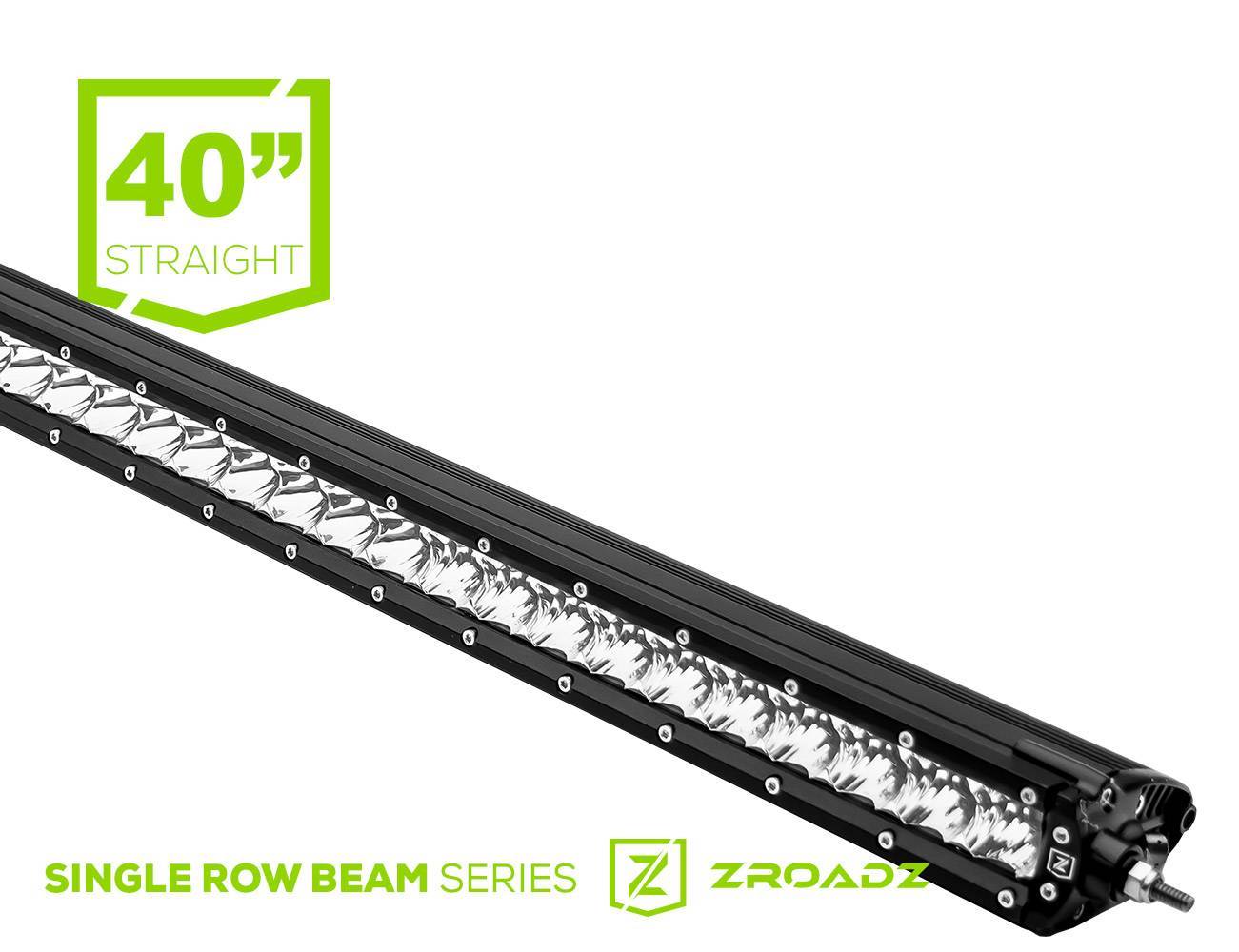 ZROADZ OFF ROAD PRODUCTS - 40 Inch LED Straight Single Row Slim Light Bar - PN #Z30S1-40-P7EJ