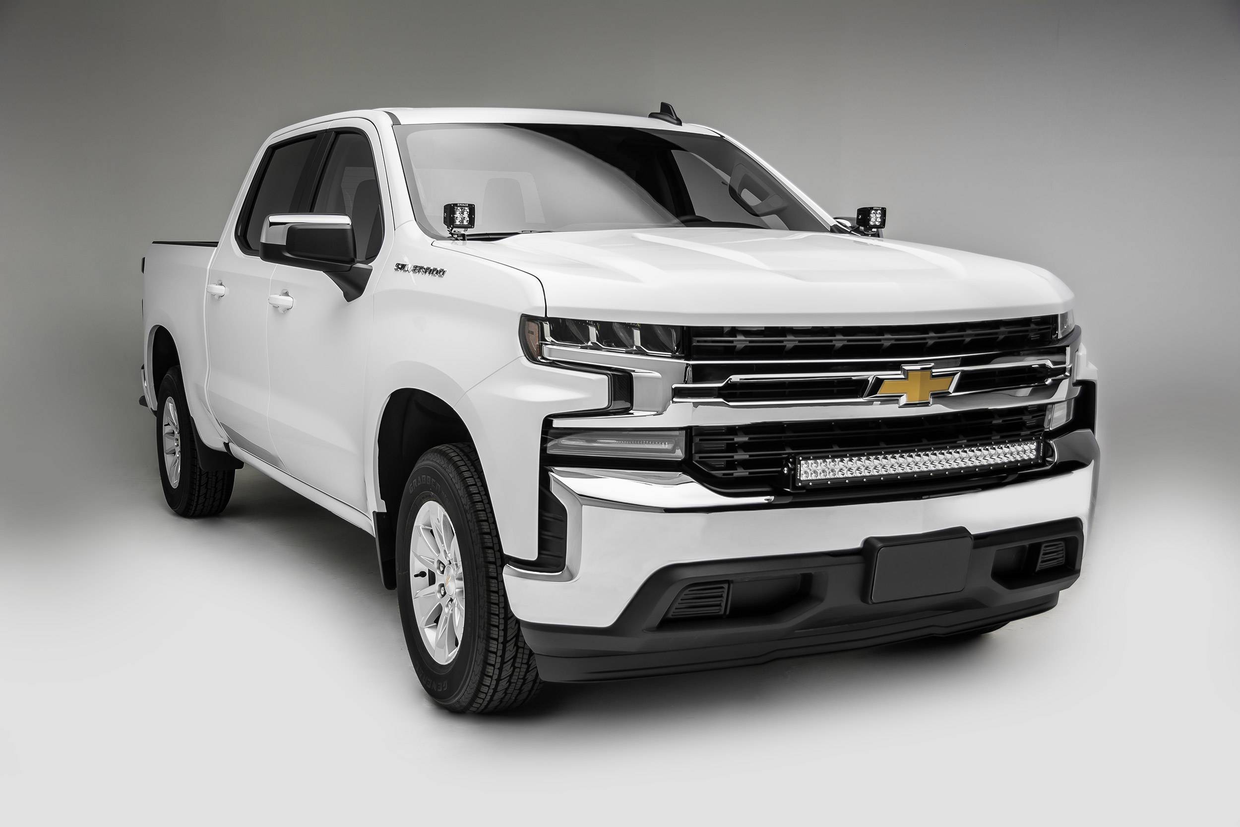 2020 silverado roof light bar