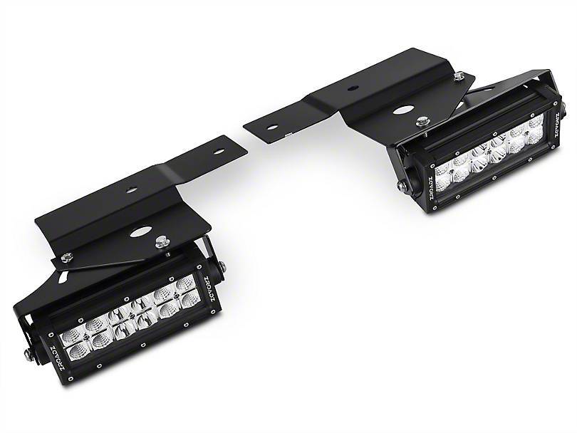 2010-2014 Ford F-150 Raptor Front Bumper OEM Fog LED Kit with (2