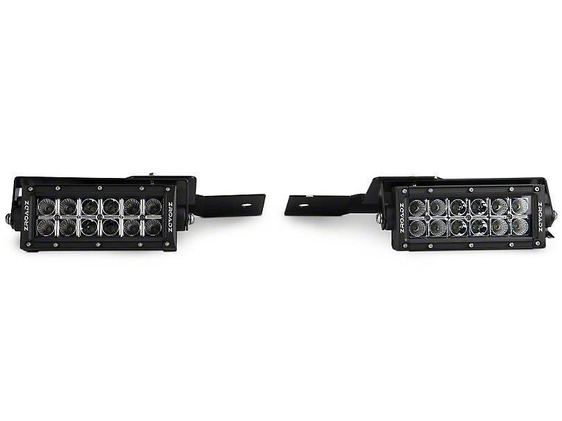 2010-2014 Ford F-150 Raptor Front Bumper OEM Fog LED Kit with (2