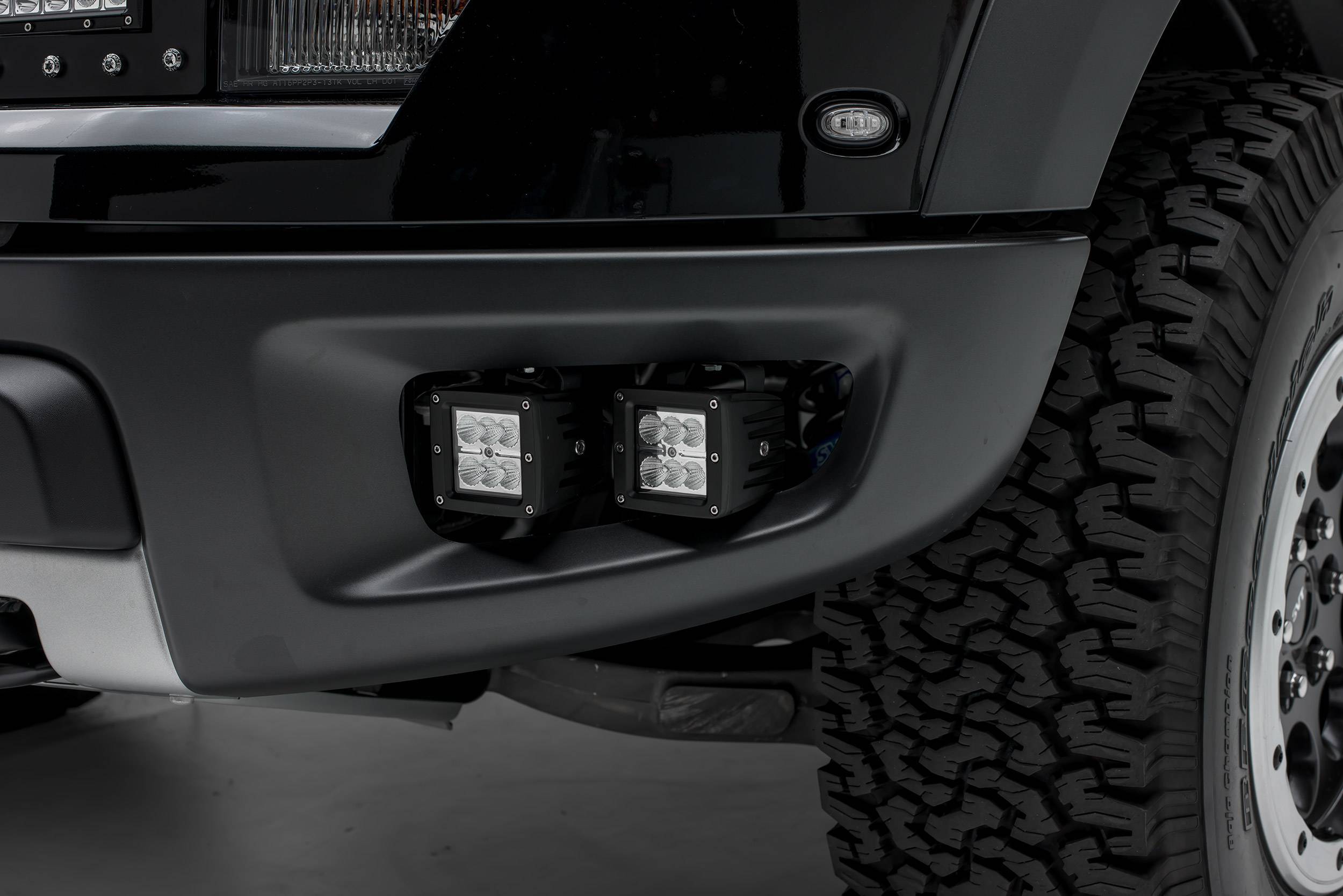 2010-2014 Ford F-150 Raptor Front Bumper OEM Fog LED Kit
