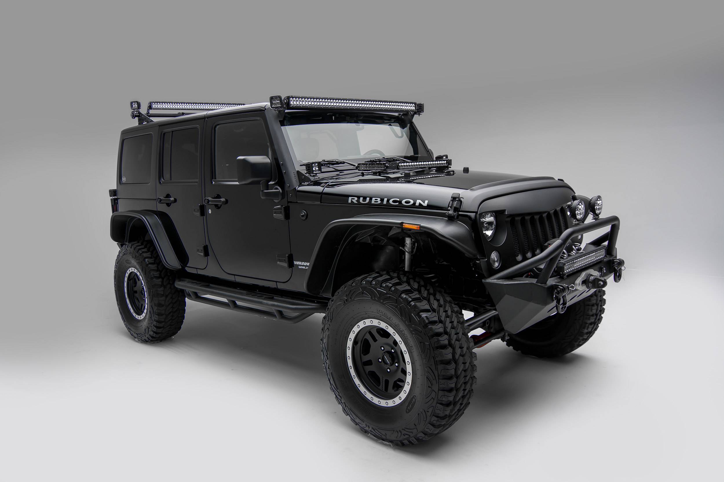 2007-2018 Jeep JK Hood Hinge LED Kit with (1) 20 Inch and (2
