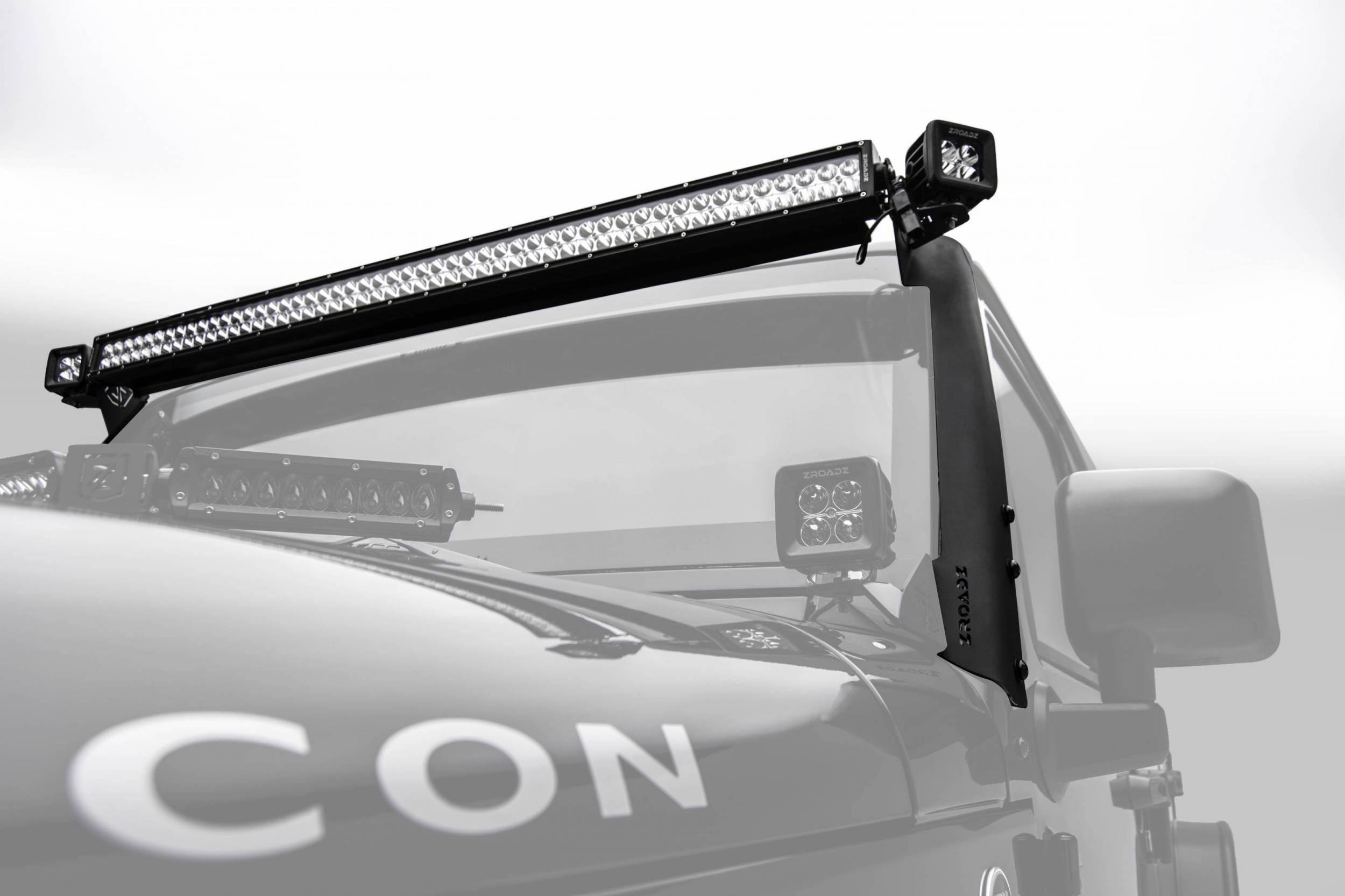 訳あり商品 Roof Front JK Jeep 2007-2018 LED or 50 (1) mount to Bracket パーツ