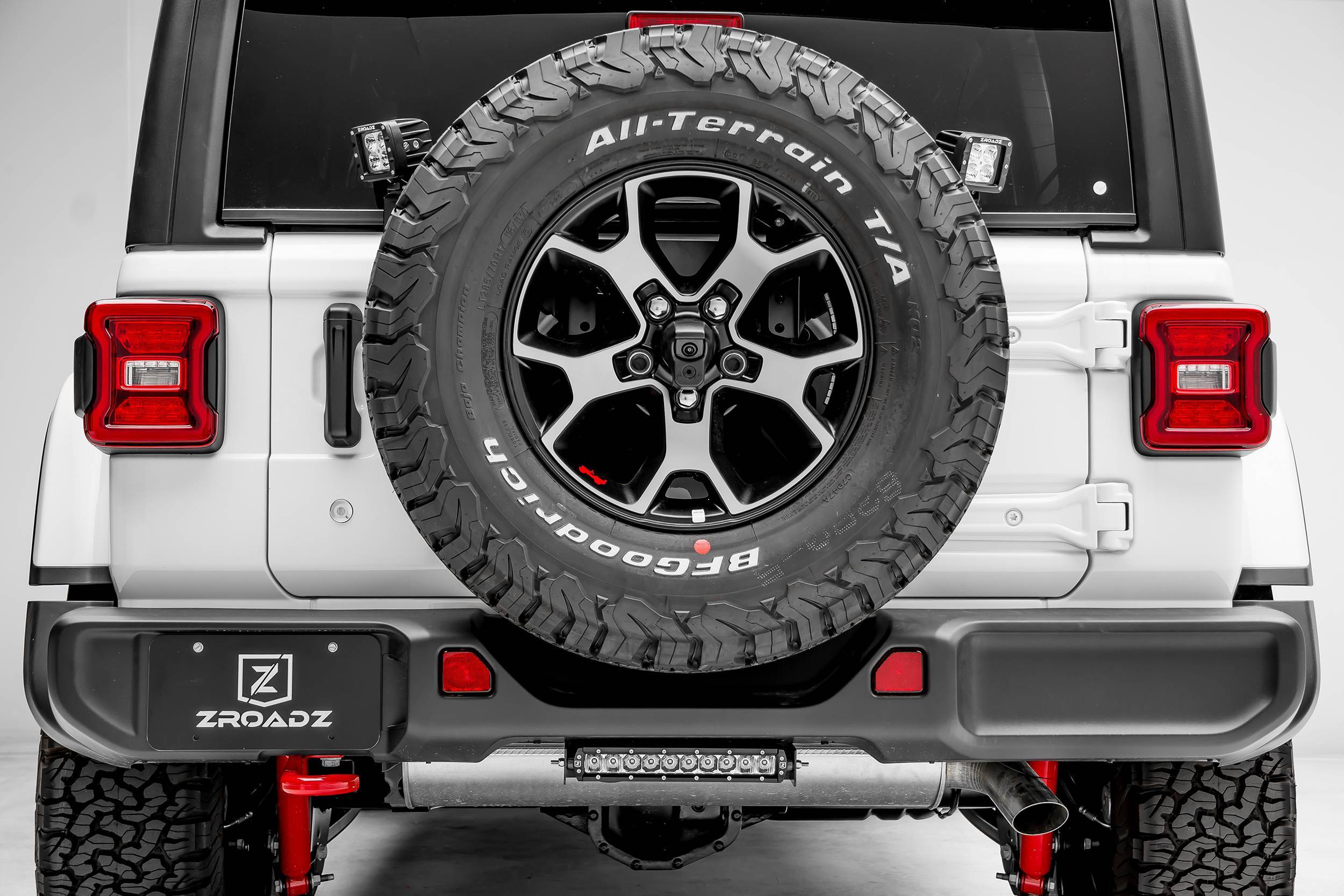 2019-2023 Jeep JL/JLU Rear Bumper LED Kit with (1) 10 Inch 2019-2023 Jeep JL/JLU Rear Bumper LED Kit with (1) 10 Inch