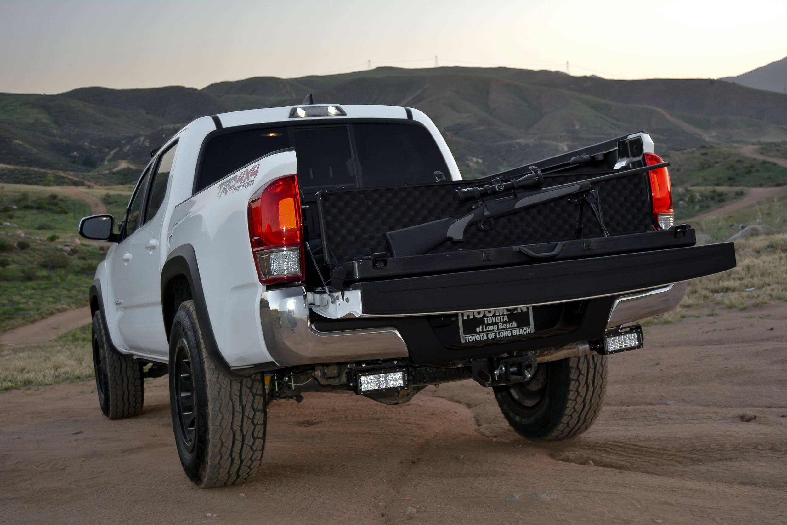 2016-2023 Toyota Tacoma Rear Bumper LED Bracket to mount (2