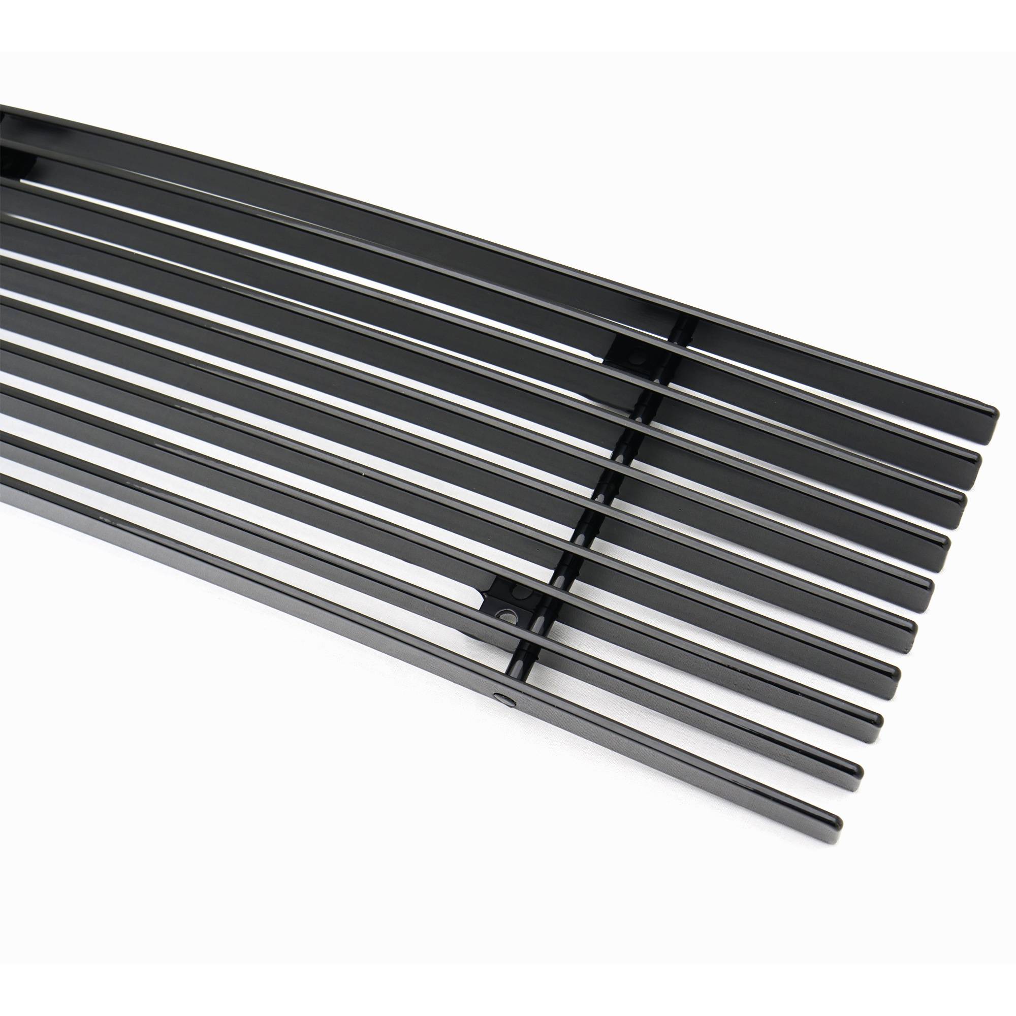 Lower Bumper Grille For F150 2009-2014 - Solid Aluminum Billet Insert In Black (1-Piece)