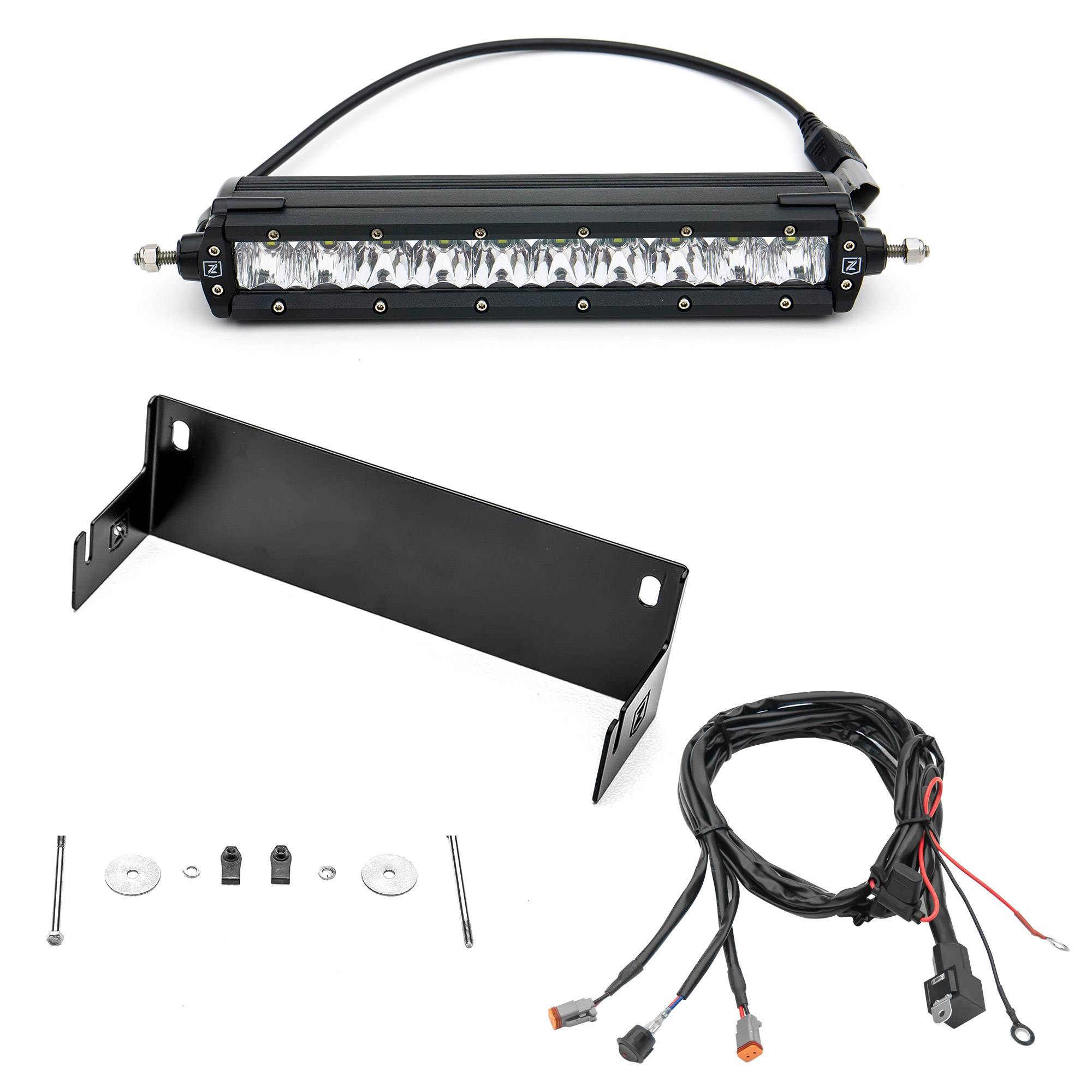 2019-2023 Jeep JL/JLU Rear Bumper LED Kit with (1) 10 Inch 2019-2023 Jeep JL/JLU Rear Bumper LED Kit with (1) 10 Inch