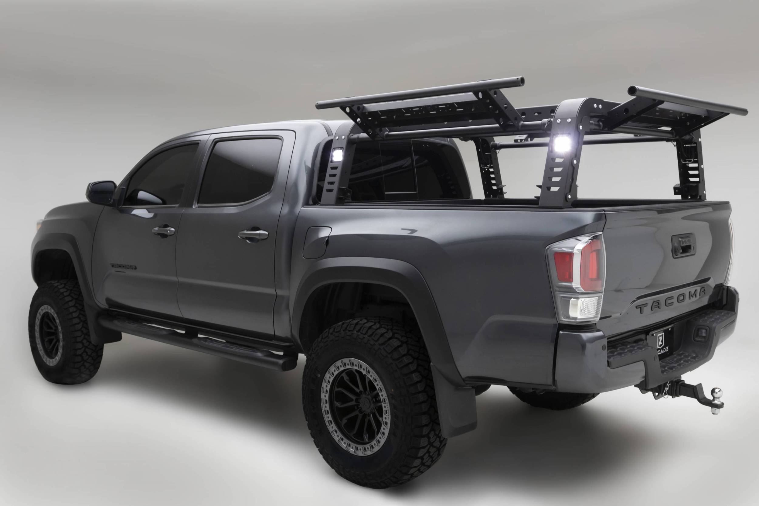 ZROADZ OFF ROAD PRODUCTS - 2016-2023 Toyota Tacoma ACCESS Overland Rack With 3 lifting ACCESS Gates - PN #Z839201