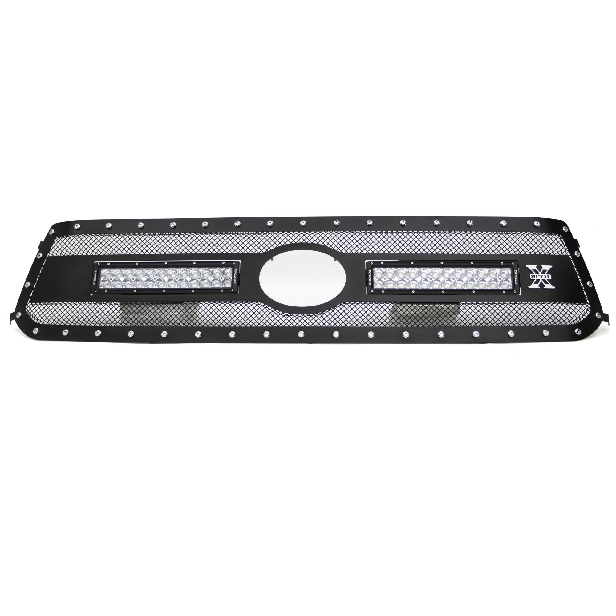 2018-2021 Tundra Torch Grille, Black, 1 Pc, Replacement, Chrome