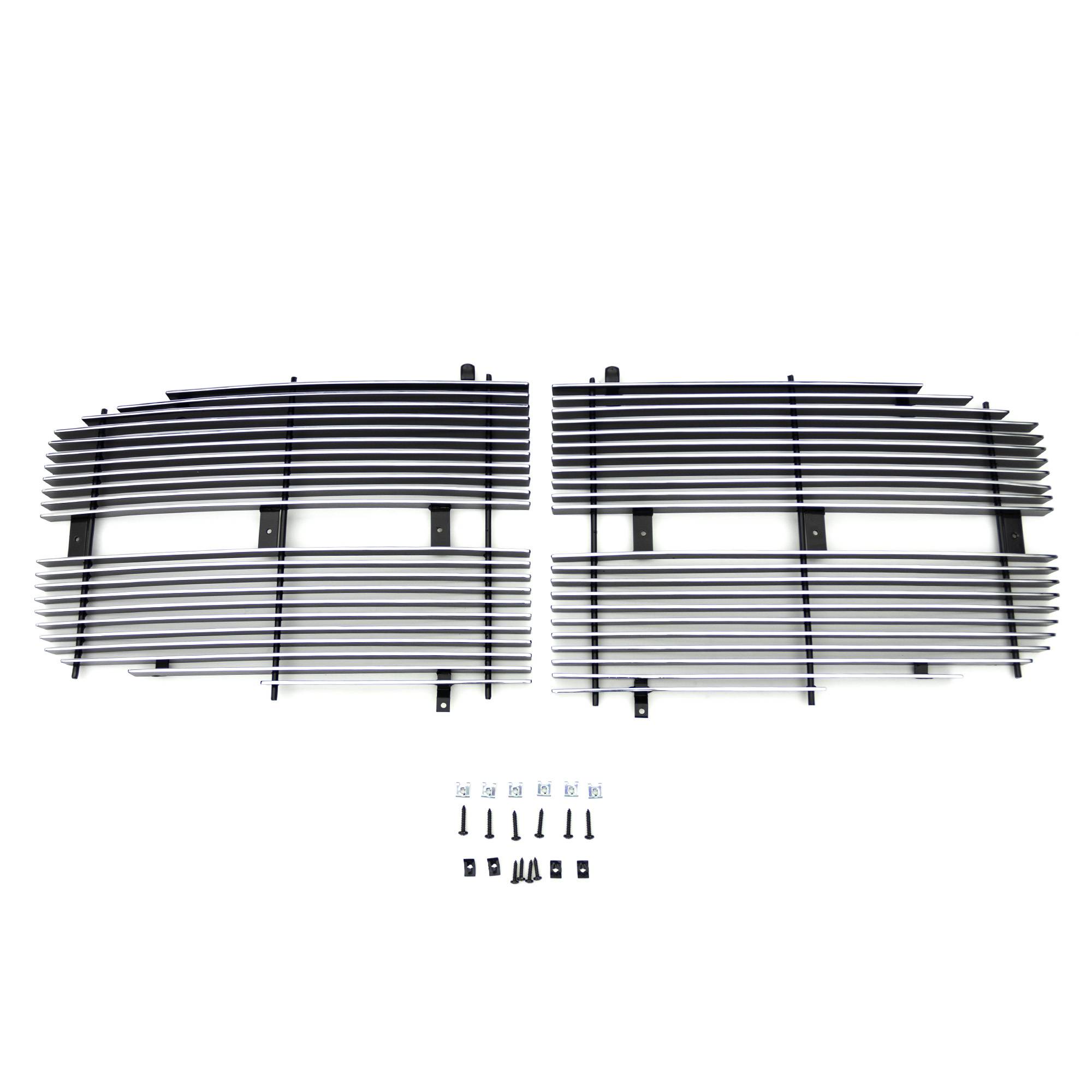 2006-2010 Dodge Billet Grille, Polished, 4 Pc, Insert - Part # 20467