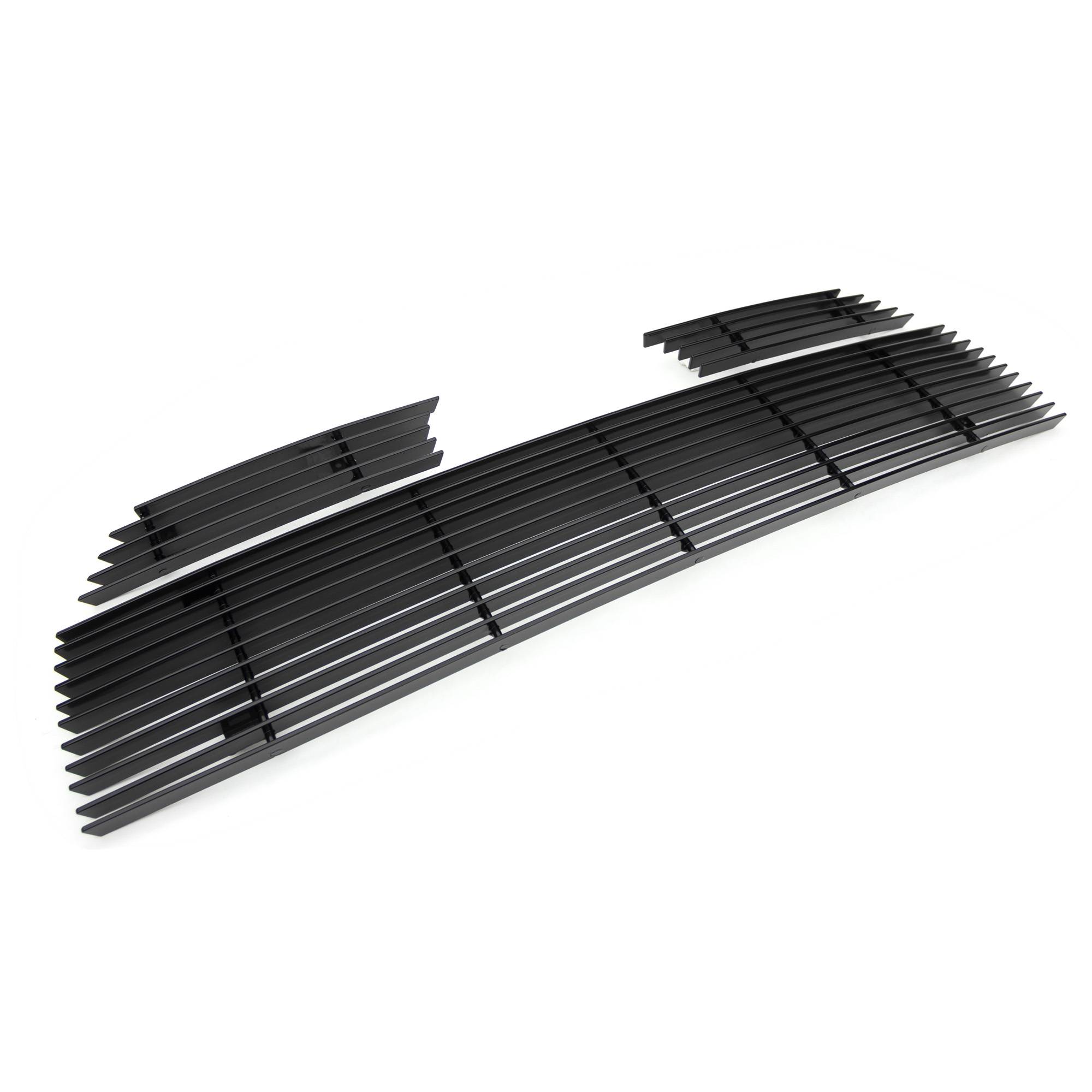 2014-2019 Toyota 4Runner Billet Grille, Black, 3 Pc, Overlay