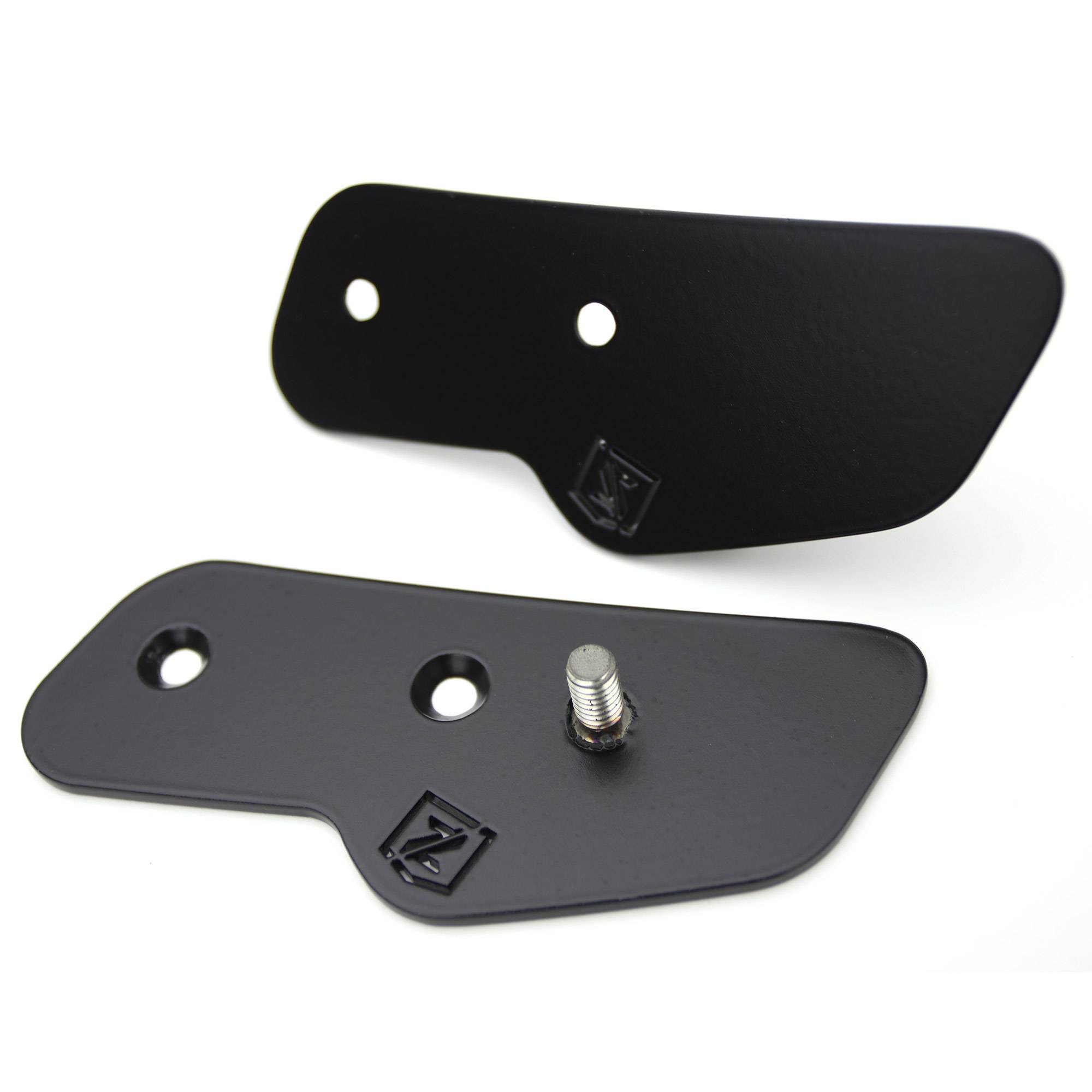 ZROADZ OFF ROAD PRODUCTS - 2021-2022 Ford Bronco Mirror/Ditch Light LED Brackets ONLY, Used to mount (2) 3 inch ZROADZ LED Pod Lights - Part # Z365401-BK2