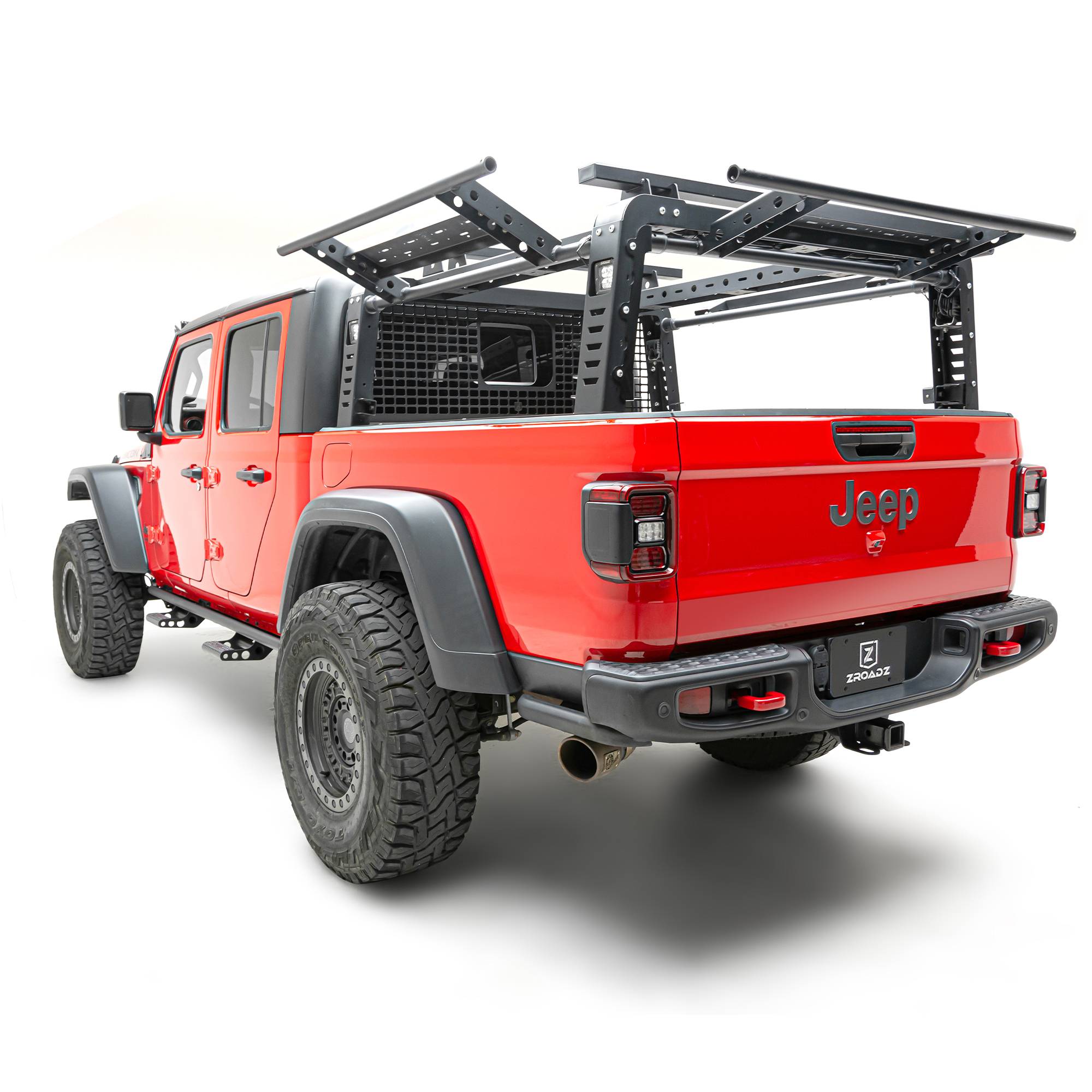 2019-2024 Jeep Gladiator Overland Headache Rack, for use on your