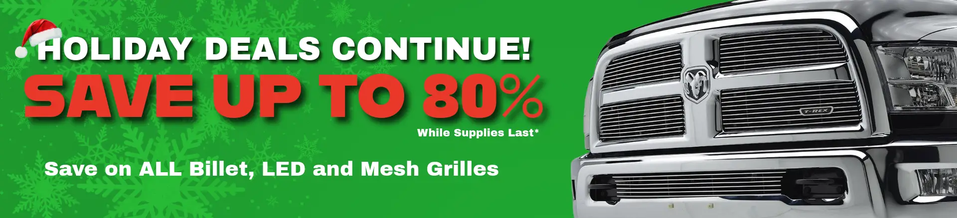 Billet Grille Banner