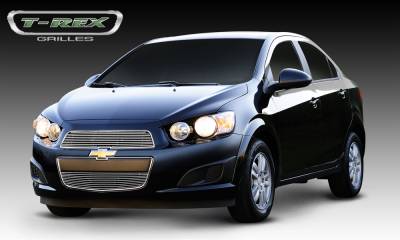 2012-2013 Chevrolet Sonic Billet Grille Overlay - 2 Pc - Pt # 21132