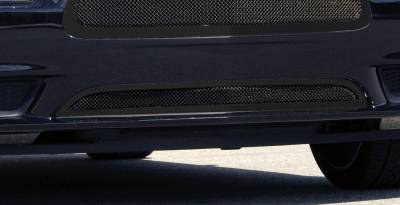 T-Rex Grilles 55408 Upper Class Small Formed Mesh Stainless Polished Finish Bumper Grille Overlay for Chrysler 200
