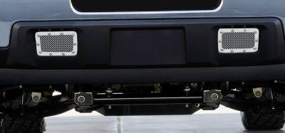 2011-2014 Silverado HD X-Metal Bumper Grille, Polished, 2 Pc, Bolt-On, Chrome Studs - Part # 6721150