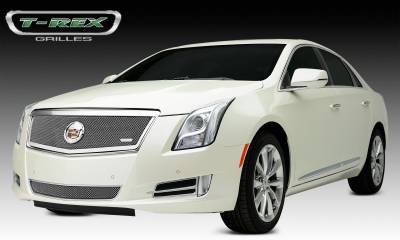 T-REX Grilles - 2013-2014 Cadillac XTS Upper Class Series Mesh Grille, Polished, 1 Pc, Replacement, Full Opening - Part # 54173 - Image 3