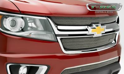 T-REX Grilles - 2015-2020 Colorado Sport Grille, Chrome, 2 Pc, Overlay - Part # 44267 - Image 6