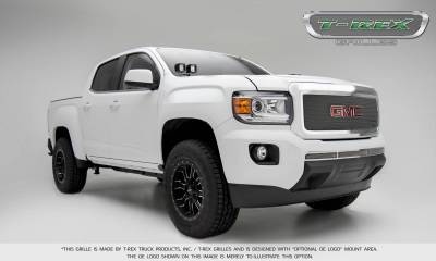 T-REX Grilles - 2015-2019 GMC Canyon Upper Class Series Mesh Grille, Polished, 1 Pc, Insert - Part # 54371 - Image 2