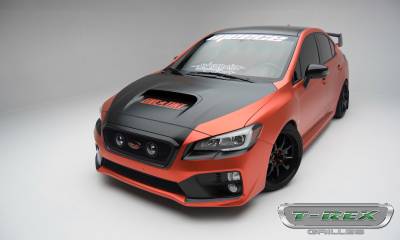 T-REX Grilles - 2015-2017 Subaru WRX Upper Class Series Mesh Grille, Black, 1 Pc, Insert - Part # 51982 - Image 7