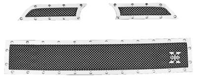 T-REX Grilles - 2014-2019 Toyota 4Runner X-Metal Grille, Polished, 3 Pc, Overlay, Chrome Studs - Part # 6719490 - Image 2