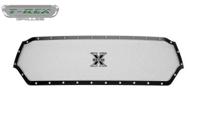 T-REX Grilles - 2019-2024 Ram 1500 Laramie, Lone Star, Big Horn, Tradesman X-Metal Grille, Black, 1 Pc, Replacement, Chrome Studs, Does Not Fit Vehicles with Camera - Part # 6714651 - Image 7