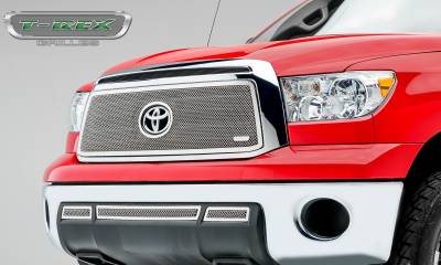 T-REX Grilles - 2010-2013 Tundra Upper Class Series Mesh Grille, Polished, 1 Pc, Overlay - Part # 54961 - Image 1