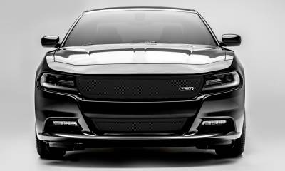 T-REX Grilles - 2015-2022 Charger Upper Class Grille, Black, 1 Pc, Overlay - Part # 51480 - Image 2