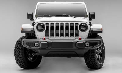 T-REX Grilles - Jeep Gladiator, JL Round Billet Grille, Silver, 1 Pc, Insert - Part # 6204946 - Image 4