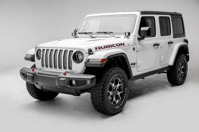 T-REX Grilles - 2018-2023 Jeep Gladiator, JL Sport Series Grille, Polished, 1 Pc, Insert, without Forward Facing Camera - Part # 44493 - Image 3