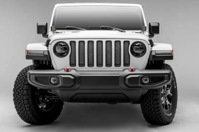 T-REX Grilles - Jeep Gladiator, JL Sport Series Grille, Polished, 1 Pc, Insert, without Forward Facing Camera - Part # 44493 - Image 4
